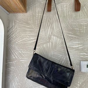 Vintage Leather Crossbody Purse